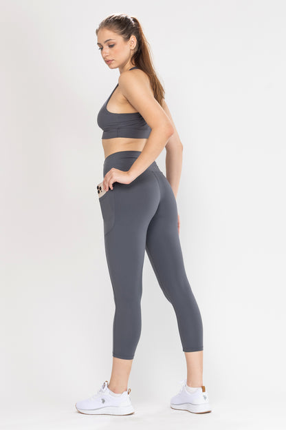 Elio 7/8 Leggings With Pocket, Soft,Tight,Breathable